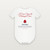 It Came Upon the Midnight Clear Christmas Christian Baby One Piece with Luke 2:11 (Holiday Script) - White
