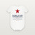 Glory to the Newborn King Christmas Christian Baby One Piece with Luke 2:11 (Holiday) - White