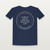 Psalm 8:9 KJV Christian T-Shirt (Round Badge) - Navy