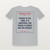 Psalm 33:1 KJV Christian T-Shirt (Vintage) - Heather Gray