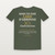 Born to Fish · Lake D'Arbonne T-Shirt with Psalm 46:10 (Fish & Waves) - Military Green