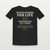 Fishing Buddies for Life Lake D'Arbonne T-Shirt with Psalm 46:10 (Fish & Waves) - Black