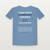 Lake Days · D'Arbonne Nights Short Sleeve Tee with Isaiah 43:2 (Fish & Waves) - Heather Blue
