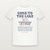 Gone to the Lake Lake D'Arbonne Short Sleeve Tee with Isaiah 43:2 (Fish & Waves) - White