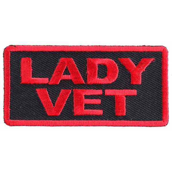 Product photo of Lady VET in red available at Forever And Always Online, Farmerville, Louisiana.