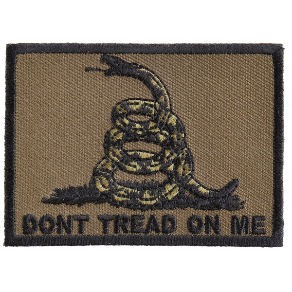 Product photo of Don't Tread On Me subdued green available at Forever And Always Online, Farmerville, Louisiana.