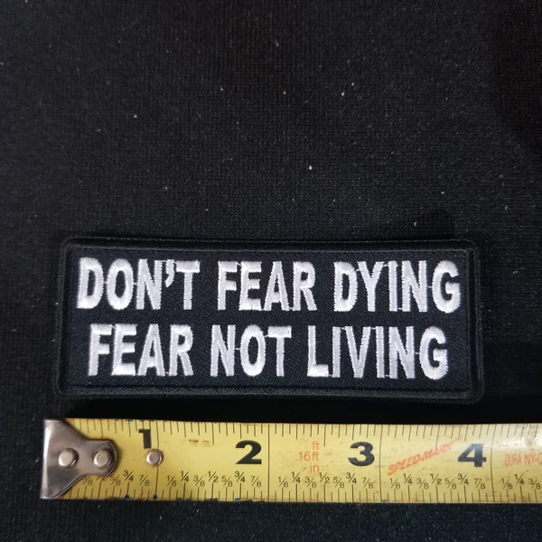 Product photo of Don't Fear Dying available at Forever And Always Online, Farmerville, Louisiana.