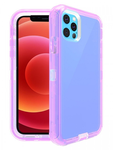 Product photo of the TRANSPARENT HEAVY DUTY FULL PROTECTION CASE  PL fashion phone case, showing the full design, color, and texture, available at Forever And Always Online.
