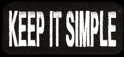 Product photo of Keep It Simple available at Forever And Always Online, Farmerville, Louisiana.