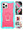 Product photo of the FULL PROTECTION CASE HT PK/ TL fashion phone case, showing the full design, color, and texture, available at Forever And Always Online.