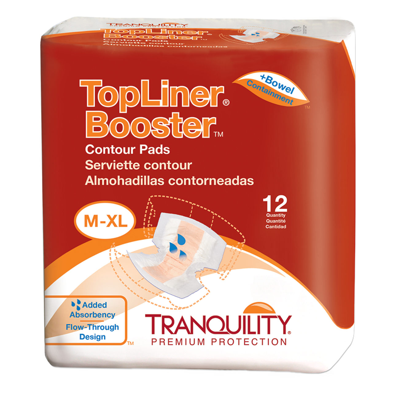 Tranquility® TopLiner® Booster Contours