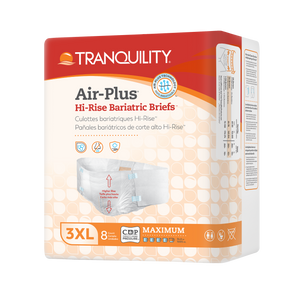 Tranquility® Air-Plus® Hi-Rise Bariatric Briefs - 3XL
