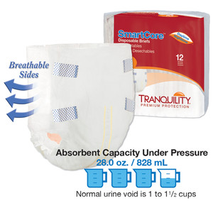 Smartcore Adult Diapers Disposable Brief white with packaging Smartcore Adult Diapers Disposable Brief white with packaging