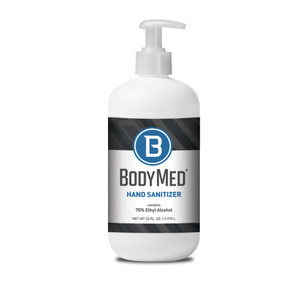 BodyMed Hand Sanitizer, 70% Alcohol - 16.9 oz, 33 oz, & 1 gallon BodyMed Hand Sanitizer, 70% Alcohol - 16.9 oz, 33 oz, & 1 gallon