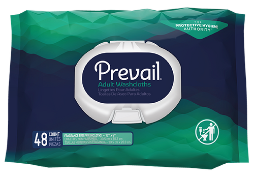 Prevail Personal Wipes, Unscented 