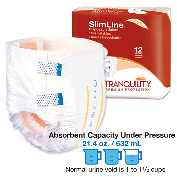 Tranquility® Slimline® Original Disposable Briefs