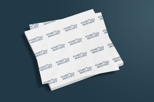 One Colour Custom Printed Greaseproof Paper 420 x 310 mm