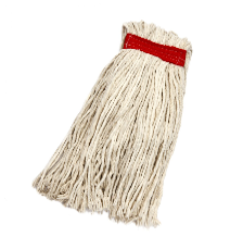 PROMOP HEAD ONLY - 300g UNI LOOPED MOP HEAD - 22mm PLASTIC SOCKET RED