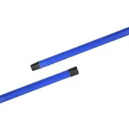 HANDLE ONLY - PVC COATED WOODEN 25mm x 1.5m - BLUE