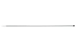 HANDLE  ONLY POWDER COATED METAL THREAD 1.2m x 22mm WHITE