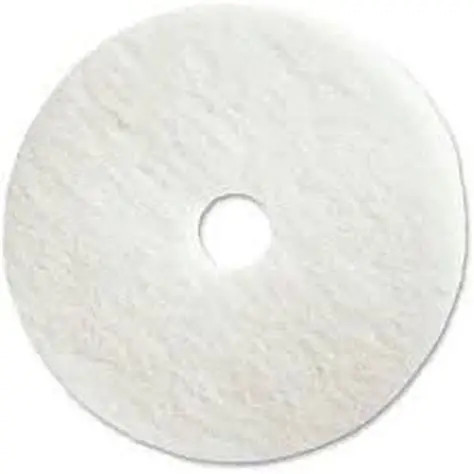 E-LINE FLOOR PAD WHITE 450mm BURNISH (5 in a pack)