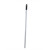 POWDER COATED METAL HANDLES WITH METAL CLIP - 25mm X 1.5m WHITE