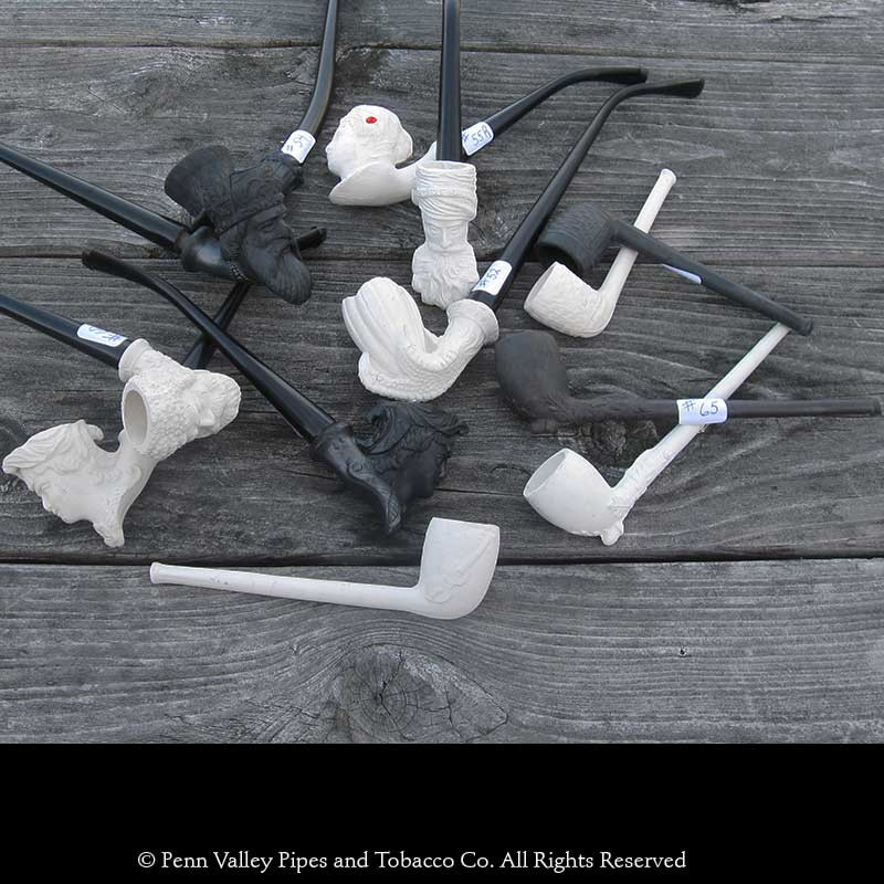 Old German Clay Pipes