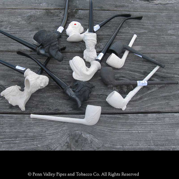 Old German Clay Pipes