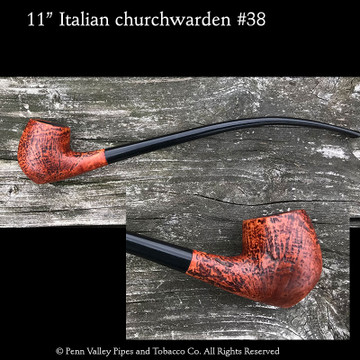Full-size briar churchwardens