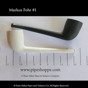 Old German Clay Pipe #1- a traditional clay tobacco pipe