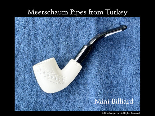 Mini Billiard Meerschaum pipe from Turkey