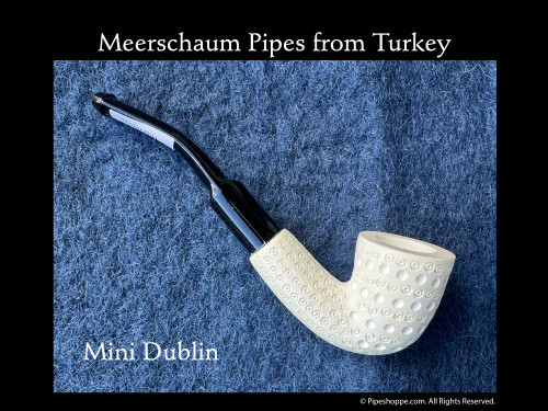 Servi Turkish Meerschaum Mini Dublin pipes at Pipeshoppe.com