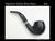 Rigoletto Italian Briar Pipe - Black Sandblast