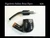 Rigoletto Italian Briar Pipe - Black Sandblast