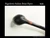 Rigoletto Italian Briar Pipe - Black Sandblast