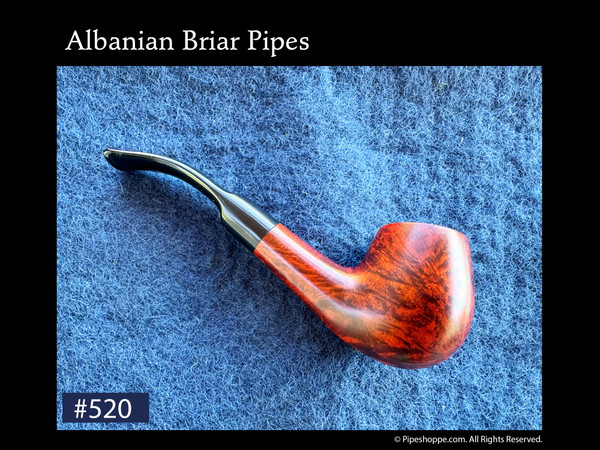 Albanian briar pipe