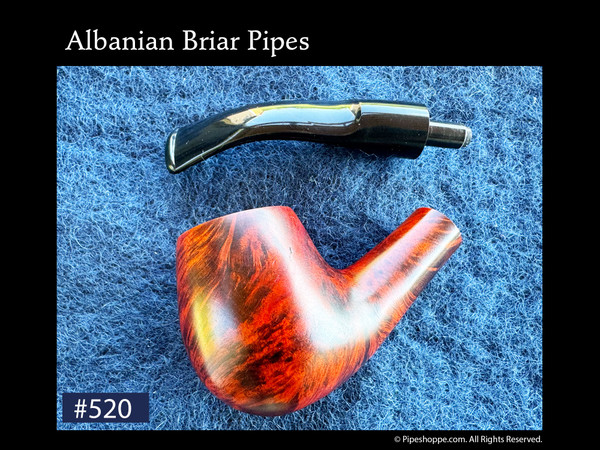 Albanian briar pipe