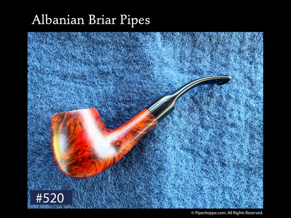 Albanian briar pipe
