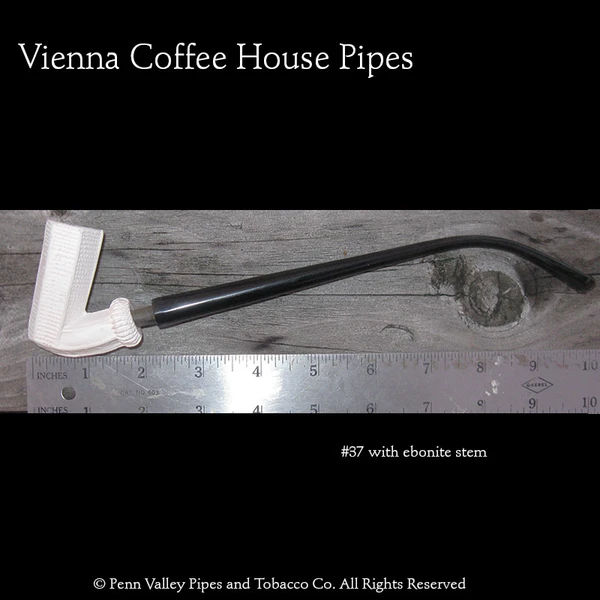 Vienna Coffeehouse Pipe with Ebonite Stem