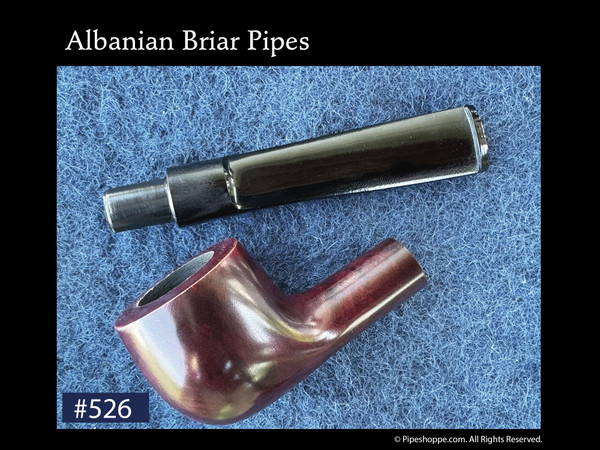 Albanian briar pipe