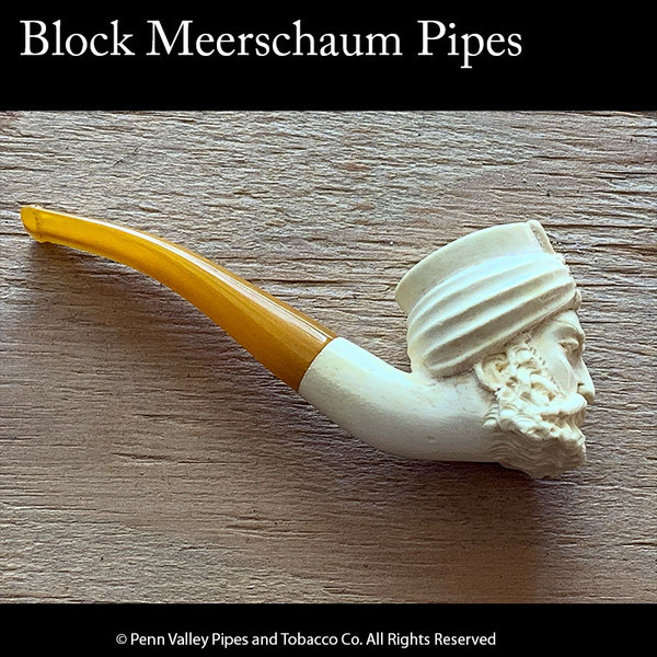 Small block Meerschaum pipe from Turkey