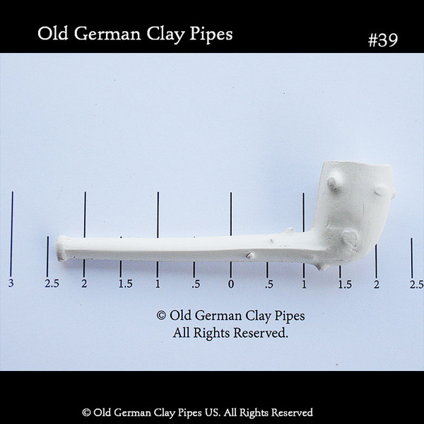 Old German Clay Pipe #39