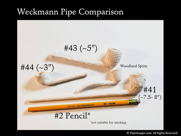 Woodland Sprite Series Clay Pipes