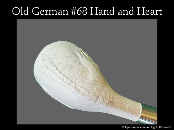 Old German #68 - Hand and Heart w/ Ebonite Stem