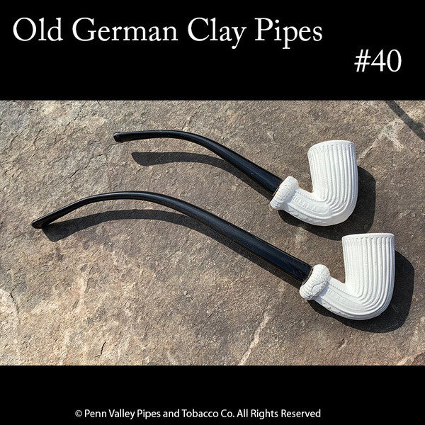 Clay Vienna Coffee House pipe with an ebonite stem