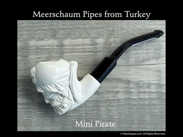 Mini Pirate Meerschaum Pipe at Pipeshoppe.com