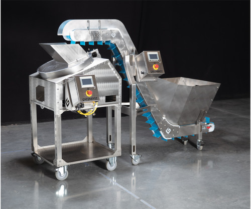 GreenBroz M Dry Trimmer, Includes Rise Conveyor