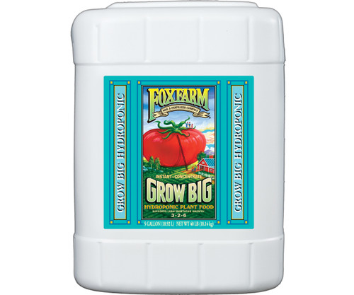 FoxFarm Grow Big Hydroreg Liquid Concentrate, 5 gal