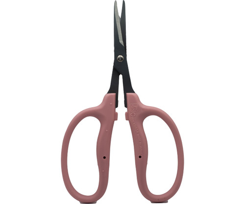 Chikamasa B500SRFP Scissors Curved Blade, Pink, Fluorine/SS/EL