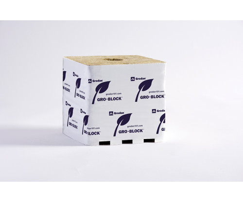 Grodan Improved Gro-Block, Hugo 6 x 6 x 5.8, Case of 64